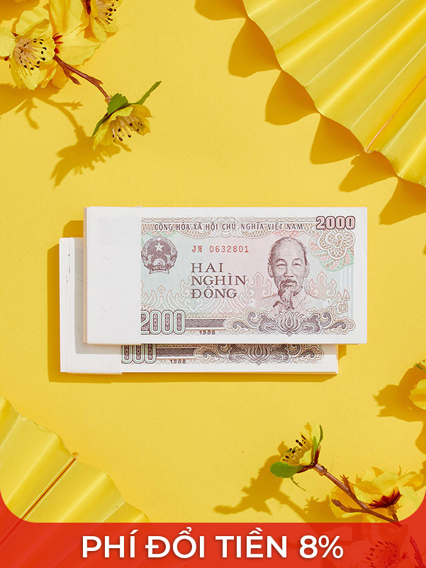 TIỀN MỚI 2.000Đ CỌC 100 (TỜ)
